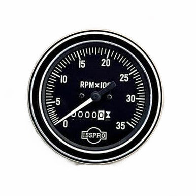 3 3/8" MECHANICAL TACHOMETER 0-5K WITH HOURMETER - R8598