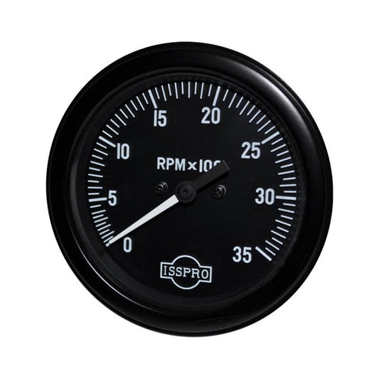 ISSPRO Mechanical Tachometer Gauge 3500 RPM 3-3/8 in. - R8597