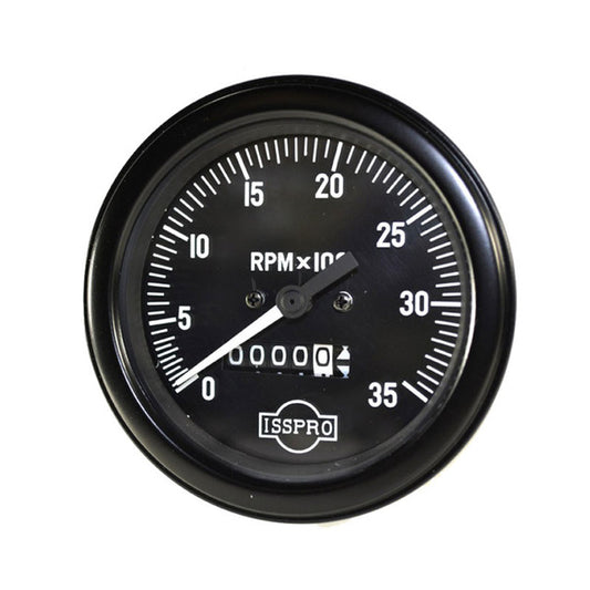 ISSPRO Mechanical Tachometer Gauge 3500 RPM 3-3/8 in. - R8599