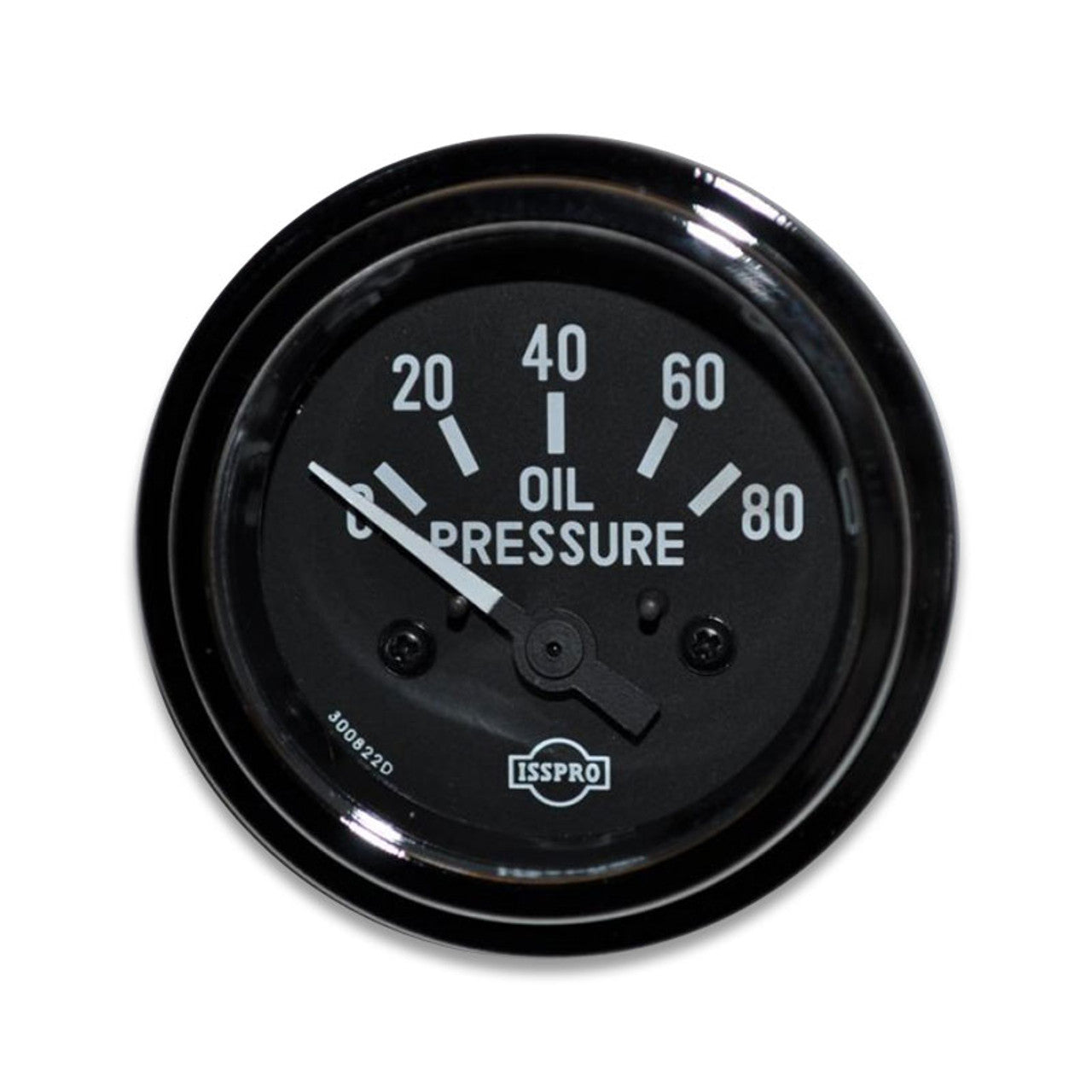 ISSPRO Electrical Oil Pressure Gauge 80 PSI 2-1/16 in. - R8720