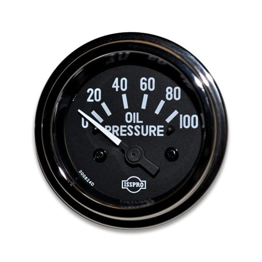 ISSPRO Electrical Oil Pressure Gauge 100 PSI 2-1/16 in. - R8721