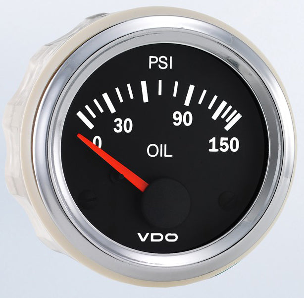 Vision Chrome 150 PSI Presión de aceite - 350-198