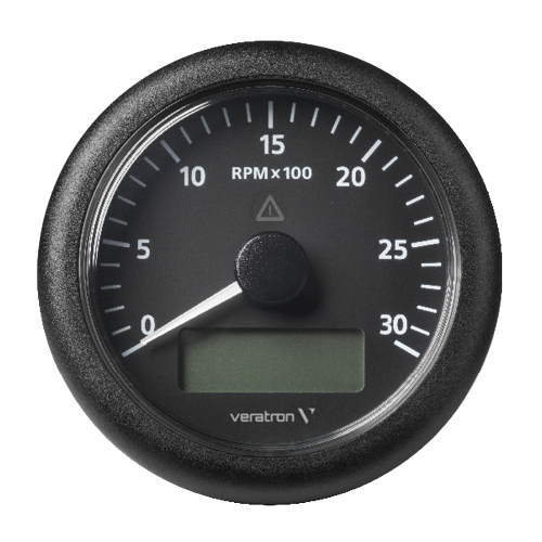 ViewLine 3000 RPM 3 3/8" (85 mm) Tacómetro Contador de horas 12/24 V - A2C59512390-S