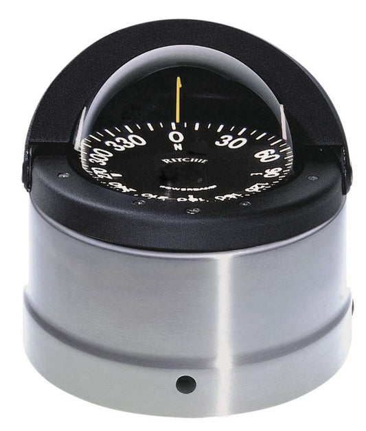 Soporte de bitácora Ritchie Compass Navigator plateado - DNP-200